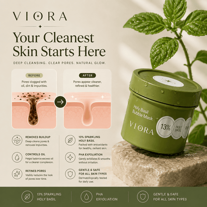 Holy Basil Bubble Mask